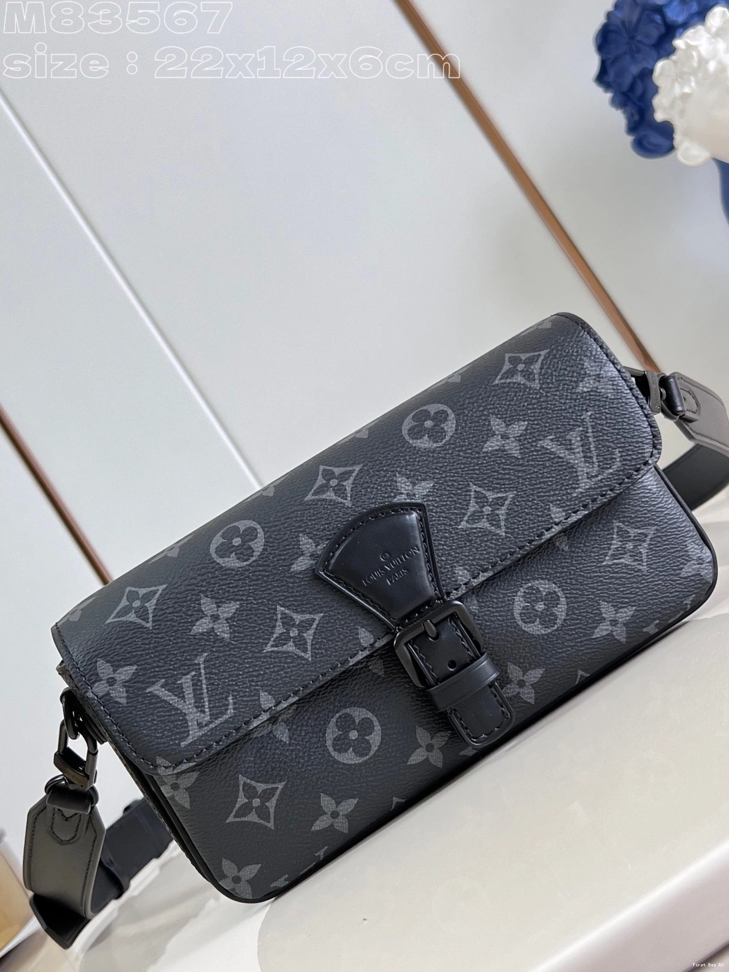 Firstbag LOUIS Wallet Montsouris Wearable VUITTON 0713